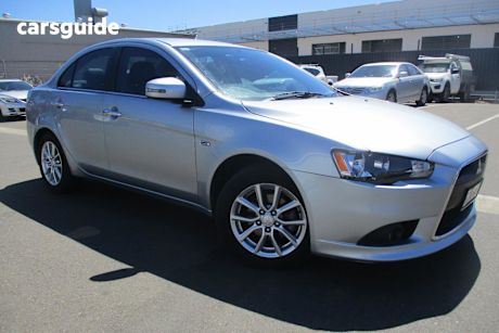 Silver 2015 Mitsubishi Lancer Sedan Ls