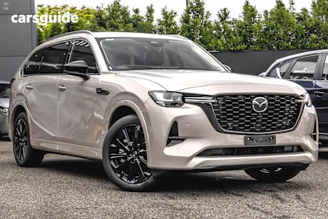 Beige 2025 Mazda CX-80 Wagon P50E Gt