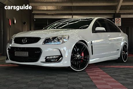 White 2017 Holden Commodore Sedan Ss