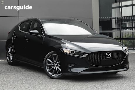 Black 2020 Mazda 3 Hatchback G25 Gt