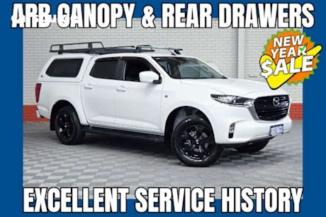 White 2021 Mazda BT-50 Dual Cab Pick-up Xs (4X2)