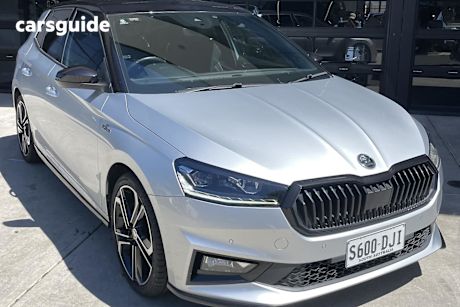 Silver 2022 Skoda Fabia Hatchback 110Tsi Monte Carlo Edition 150