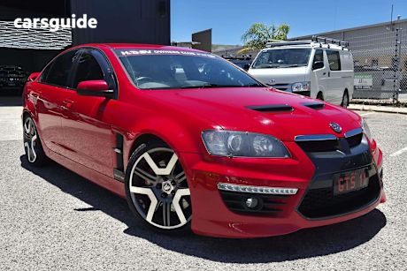 Red 2010 HSV GTS Sedan E SERIES 3 R