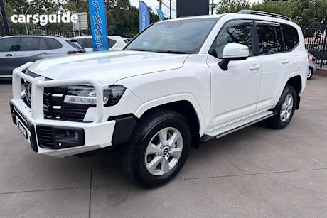 White 2025 Toyota Landcruiser Wagon Lc300 Gxl (4X4)