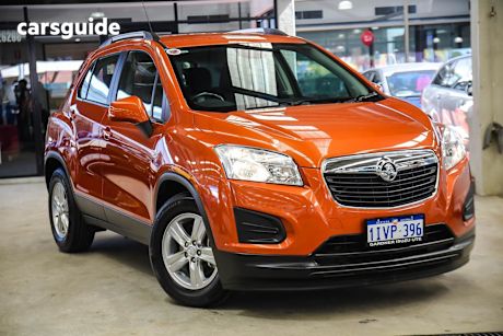 Orange 2015 Holden Trax Wagon Ls