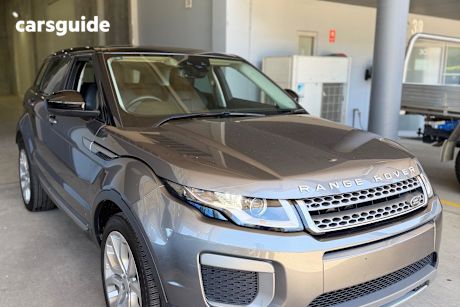 Grey 2017 Land Rover Evoque SUV TD4 150 SE LV MY17