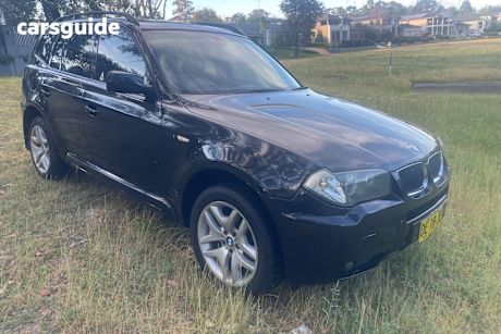 Black 2006 BMW X3 Wagon 3.0I