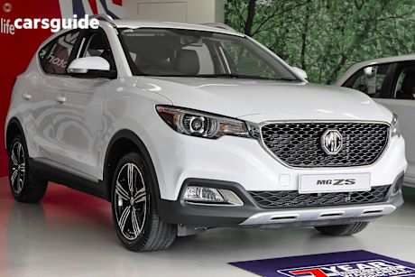 White 2021 MG ZS Wagon Excite Plus