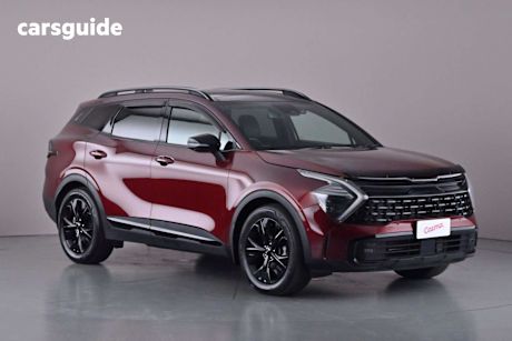 Red 2021 Kia Sportage Wagon Gt-Line (Awd)