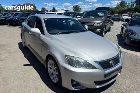 Silver 2012 Lexus IS250 Sedan Prestige