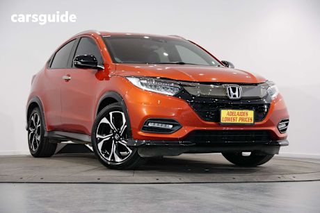 Orange 2019 Honda HR-V Wagon Rs