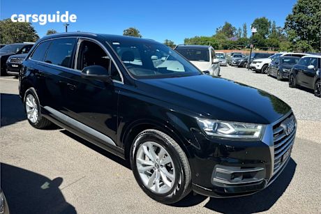 Black 2015 Audi Q7 Wagon 3.0 Tdi Quattro