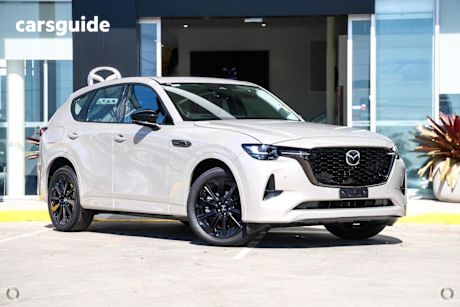 Grey 2025 Mazda CX-60 Wagon G40E Gt Hybrid