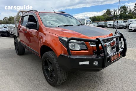 Orange 2016 Holden Colorado Crew Cab Pickup Z71 (4X4)