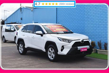White 2021 Toyota RAV4 Wagon Gx (2Wd)