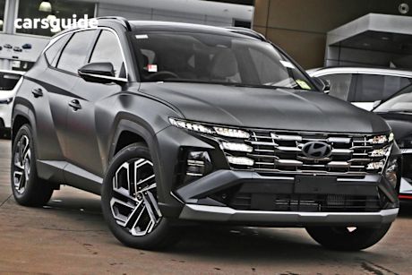 Green 2025 Hyundai Tucson Wagon Premium Hybrid (Awd)