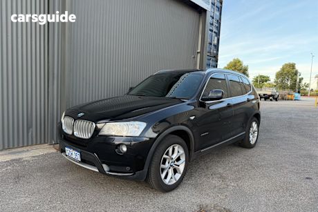 Black 2013 BMW X3 Wagon Xdrive 30D