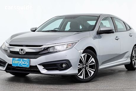 Silver 2016 Honda Civic Sedan Vti-L
