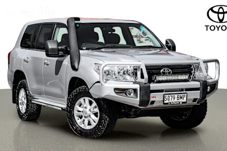 Silver 2014 Toyota Landcruiser Wagon Gxl (4X4)