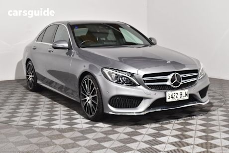 Grey 2016 Mercedes-Benz C250 Sedan