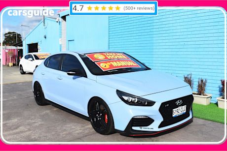 Blue 2018 Hyundai I30 Hatchback N Performance