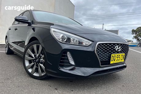 Black 2017 Hyundai I30 Hatchback Sr