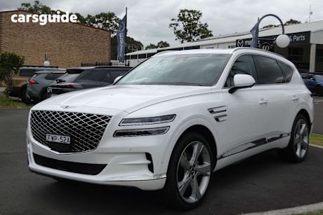 White 2021 Genesis GV80 Wagon 3.0D Awd