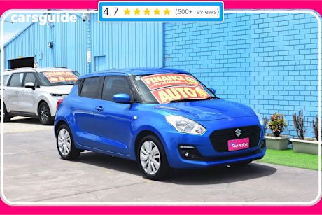 Blue 2017 Suzuki Swift Hatchback Gl Navigator