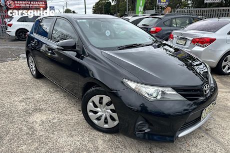 Black 2015 Toyota Corolla Hatchback Ascent