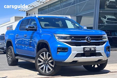 Blue 2024 Volkswagen Amarok Dual Cab Utility Aventura Tdi600 4Motion