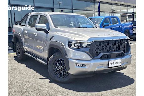 Silver 2025 Foton Tunland Dual Cab Pick-up V9-S (4X4)