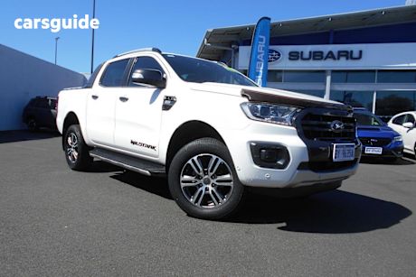 White 2020 Ford Ranger Double Cab Pick Up Wildtrak 3.2 (4X4)