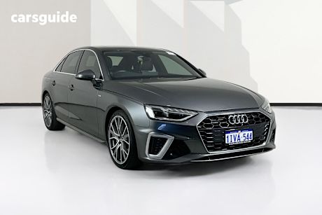 Grey 2021 Audi A4 Sedan 45 Tfsi Quattro S Line Mhev