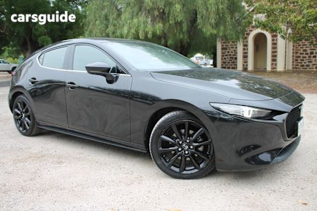 Black 2020 Mazda 3 Hatchback G25 Astina