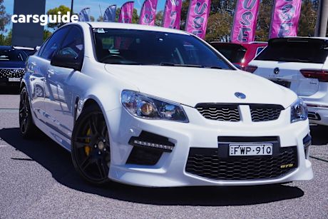 White 2013 Holden GTS Sedan GEN-F R