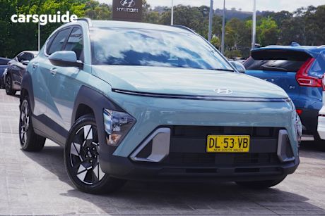 Grey 2024 Hyundai Kona Wagon