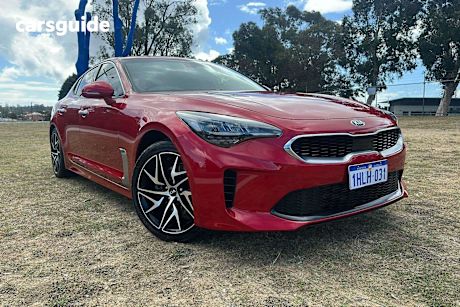 Red 2021 Kia Stinger Sedan 200S