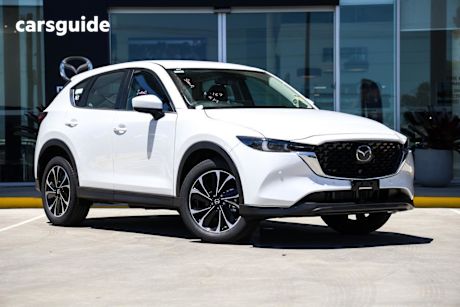 White 2025 Mazda CX-5 Wagon G25 Touring (Awd)