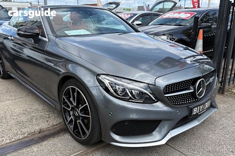 Grey 2017 Mercedes-Benz C43 Coupe