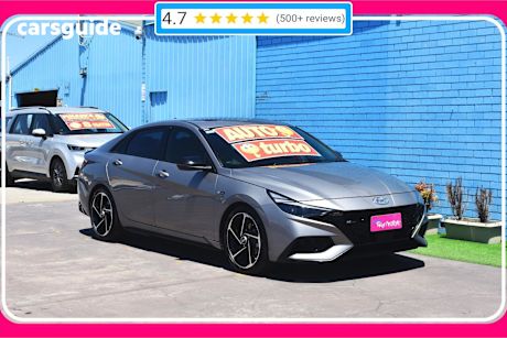 Grey 2021 Hyundai I30 Sedan N Line Premium