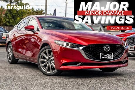 Red 2025 Mazda 3 Sedan G25 Astina