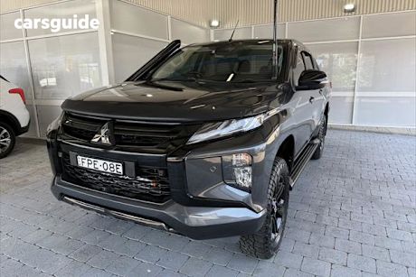 Grey 2022 Mitsubishi Triton Double Cab Pick Up Gsr (4X4)