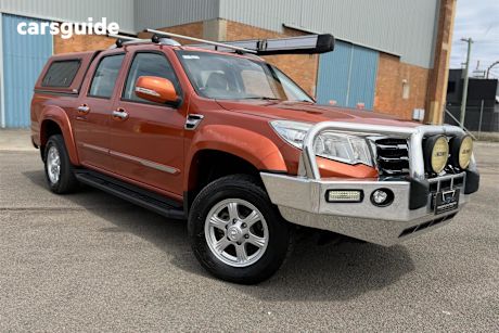 Orange 2018 Great Wall Steed Dual Cab Utility (4X4)