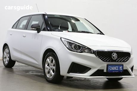 White 2024 MG MG3 Hatchback Core