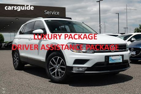 White 2016 Volkswagen Tiguan Wagon 110 Tsi Comfortline