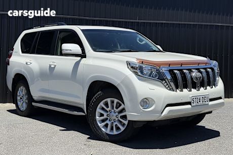 White 2016 Toyota Landcruiser Prado Wagon Kakadu (4X4)