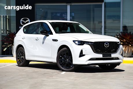 White 2025 Mazda CX-60 Wagon G40E Gt Hybrid