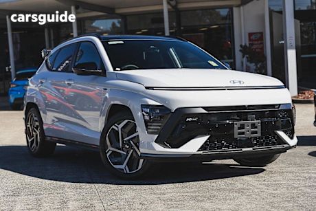White 2025 Hyundai Kona Wagon Premium N Line