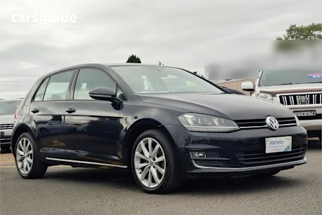 Black 2015 Volkswagen Golf Hatchback 103 Tsi Highline