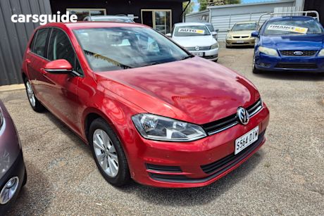 Red 2015 Volkswagen Golf Hatchback 90 Tsi Comfortline